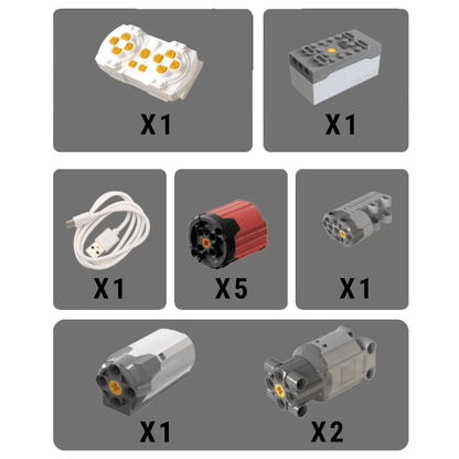 Black Bull SV Concept Remote Control | 3519pcs