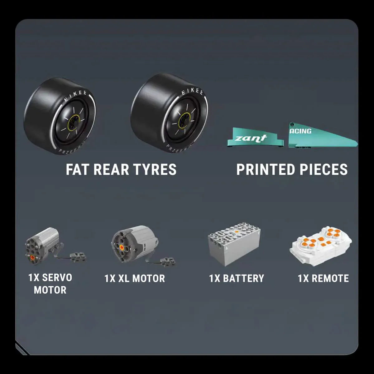 AMR 25 Formula 1 Car | 1912pcs