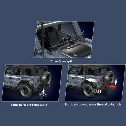 Classic Off Road Icon | 828pcs
