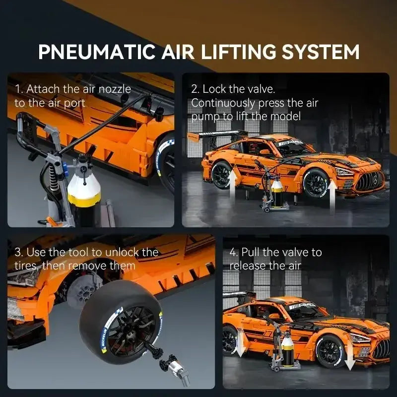 Mercedes AMG GT Black Series | 5466pcs