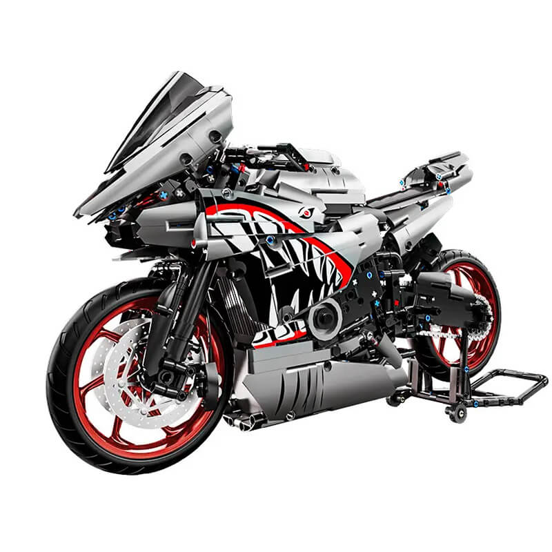 Gunmetal Shark Japanese Sportbike | 2127pcs