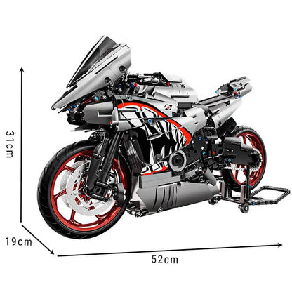 Gunmetal Shark Japanese Sportbike | 2127pcs