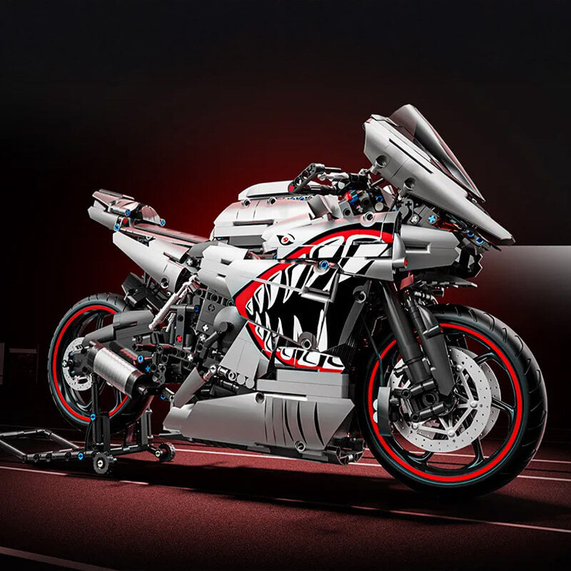 Gunmetal Shark Japanese Sportbike | 2127pcs