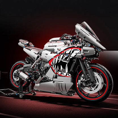 Gunmetal Shark Japanese Sportbike | 2127pcs