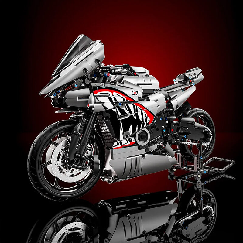 Gunmetal Shark Japanese Sportbike | 2127pcs