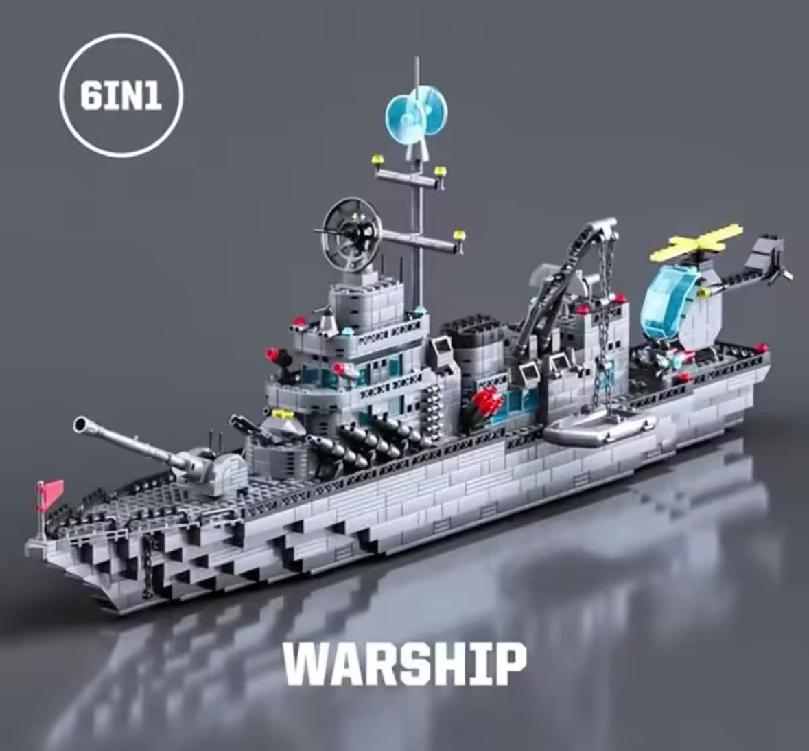USS Ticonderoga | 1682pcs