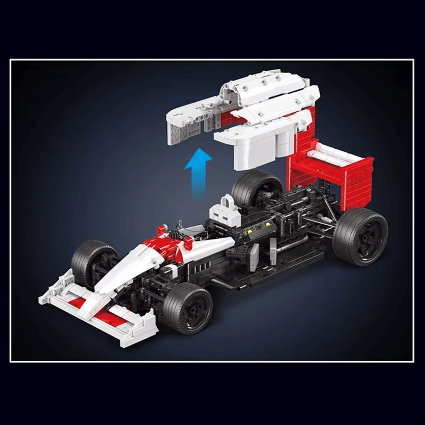 Iconic 80s Turbo GP Car | 1523pcs