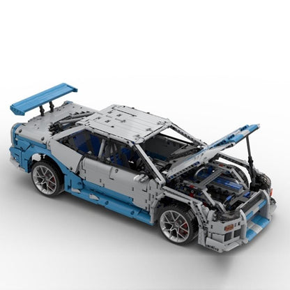 JDM R34 Coupé 'Godzilla' | 3383pcs