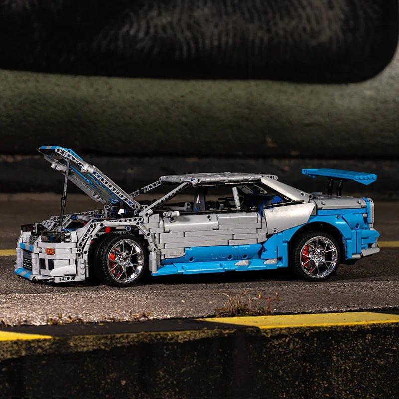 JDM R34 Coupé 'Godzilla' | 3383pcs