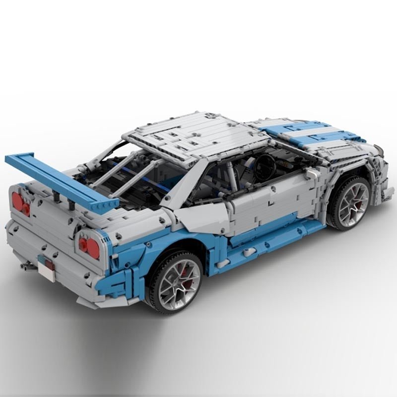 JDM R34 Coupé 'Godzilla' | 3383pcs