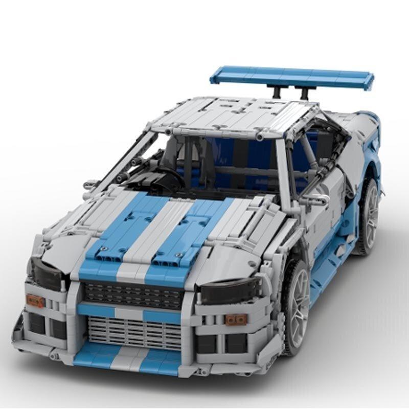 JDM R34 Coupé 'Godzilla' | 3383pcs