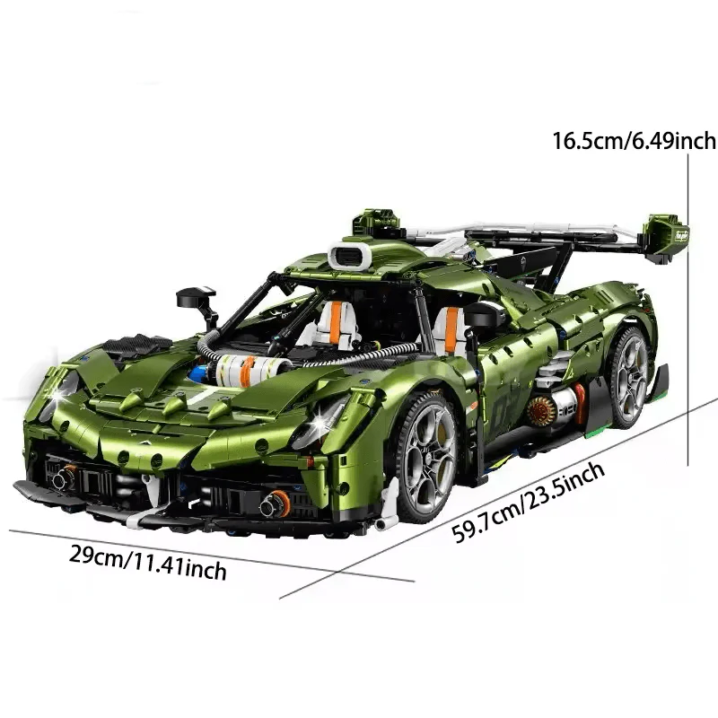 Twin-Turbo Track Hypercar | 3837pcs