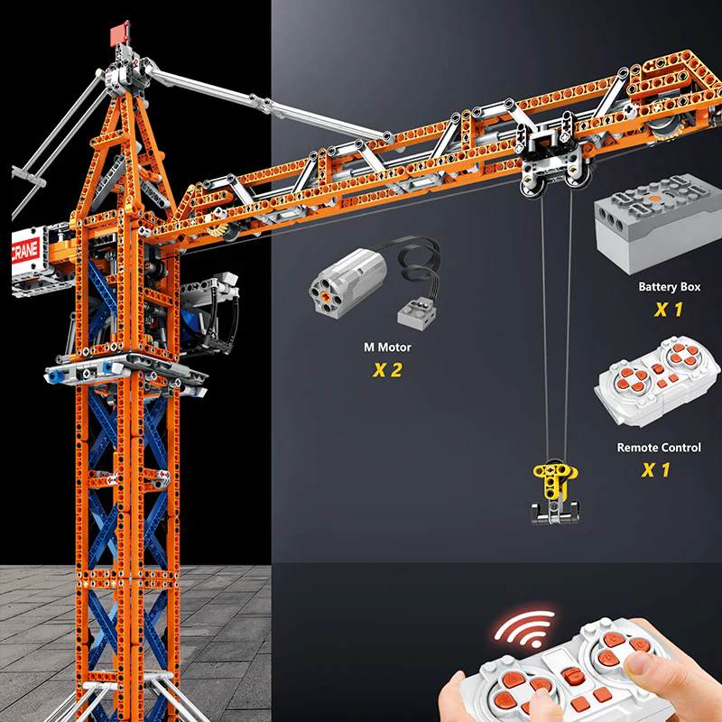 Motorized Tower Crane | 1287pcs