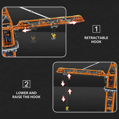 Motorized Tower Crane | 1287pcs