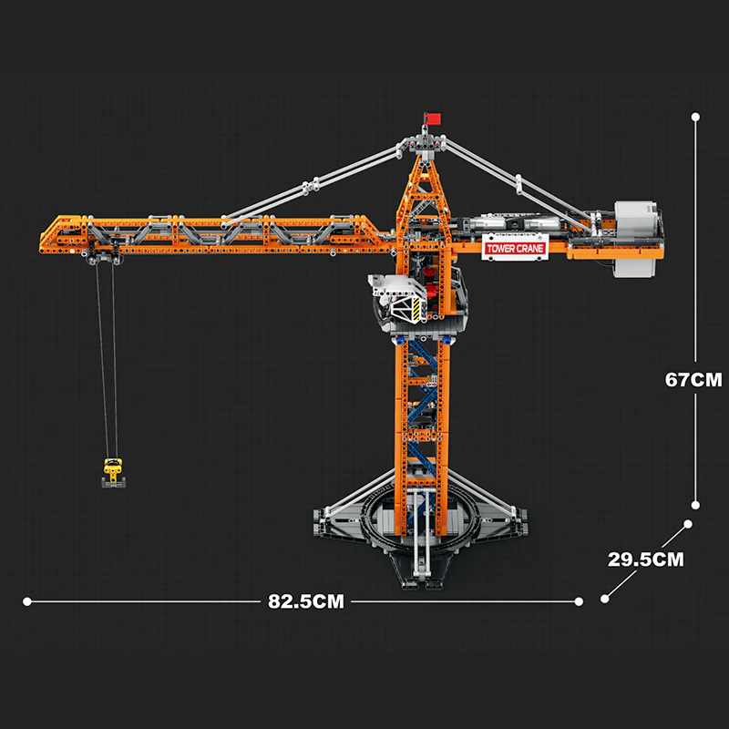 Motorized Tower Crane | 1287pcs