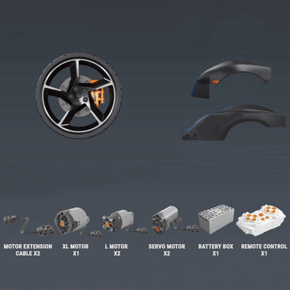 British Sabre Hypercar - Ultimate Edition | 3861pcs