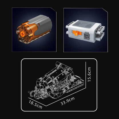 V8 Formula 1 Engine | 979pcs