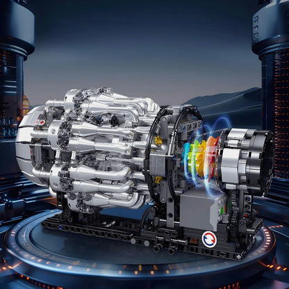 Motorised Turbojet Engine | 1214pcs