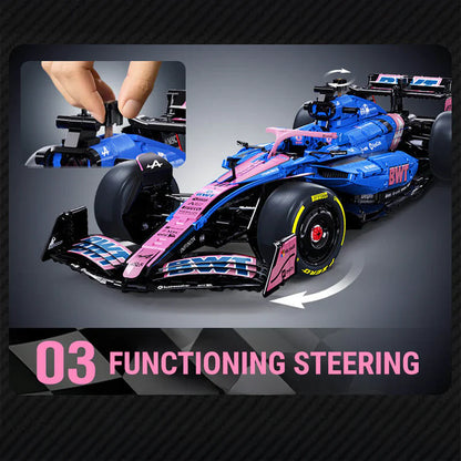 Official Licensed BWT Alpine Formula One Team Car  | 2172pcs