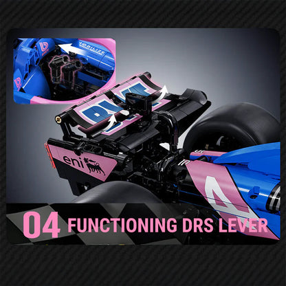 Official Licensed BWT Alpine Formula One Team Car  | 2172pcs