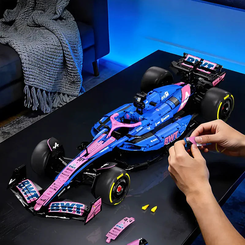 Official Licensed BWT Alpine Formula One Team Car  | 2172pcs