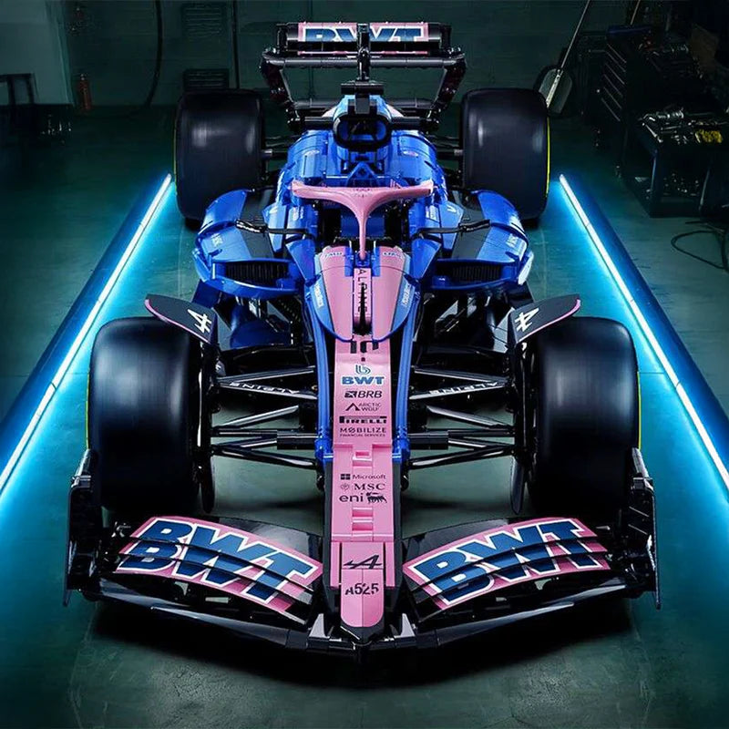 Official Licensed BWT Alpine Formula One Team Car  | 2172pcs