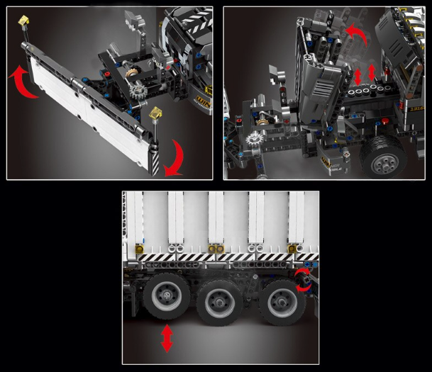 Winter Snow Plow 1636pcs