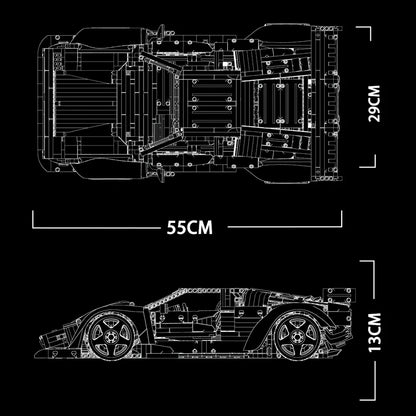 Widebody LP5000 Italian Bull | 4300pcs