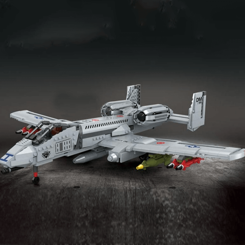 A-10 Ground Attack Aircraft | 1049pcs