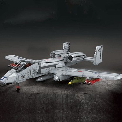 A-10 Ground Attack Aircraft | 1049pcs