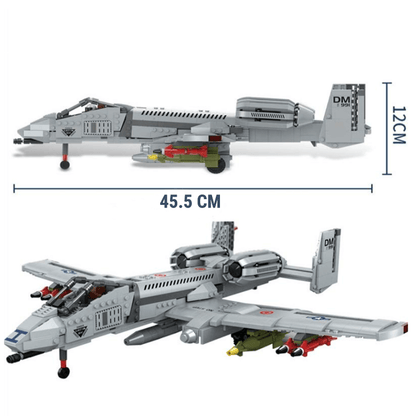 A-10 Ground Attack Aircraft | 1049pcs