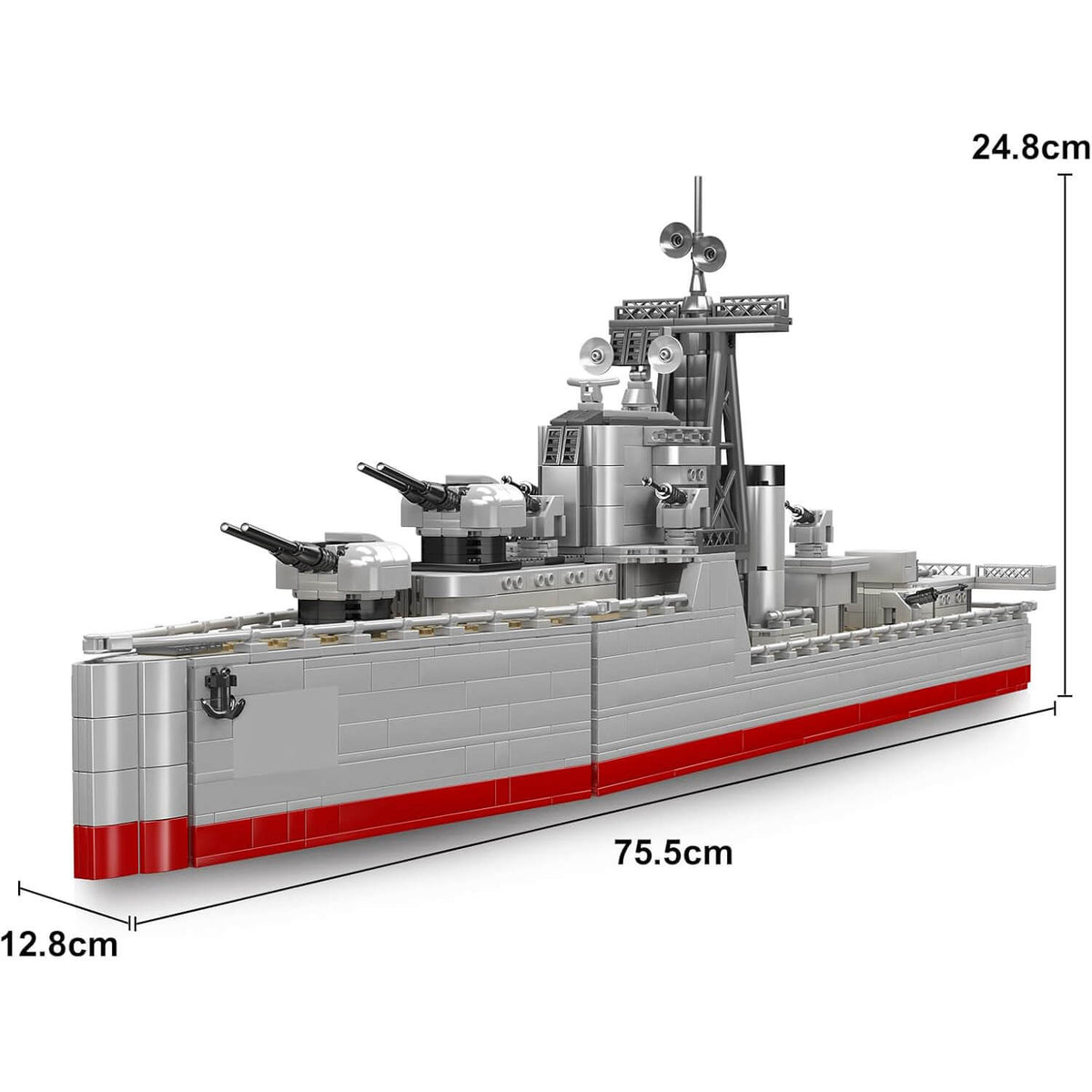A-Class Naval Destroyer | 1814pcs