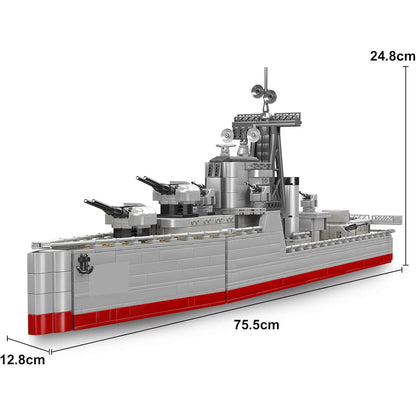 A-Class Naval Destroyer | 1814pcs