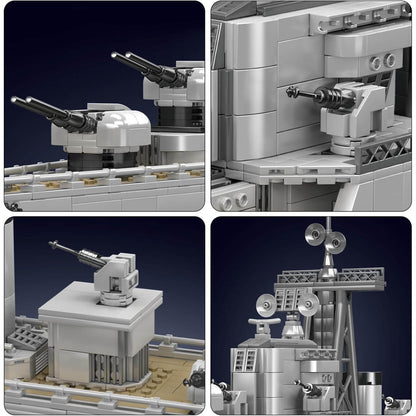 A-Class Naval Destroyer | 1814pcs