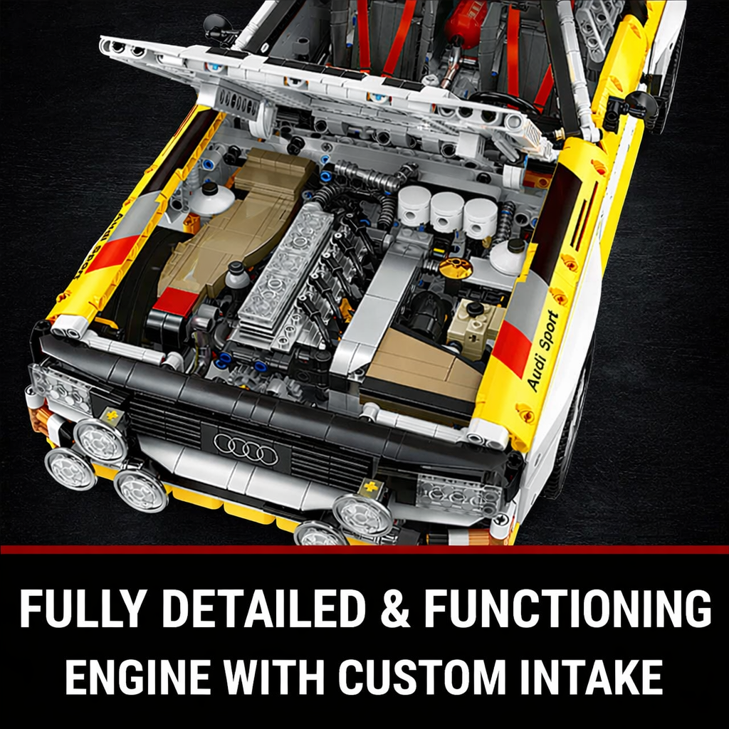 Audi Rally Quattro Group B 1984 3886pcs