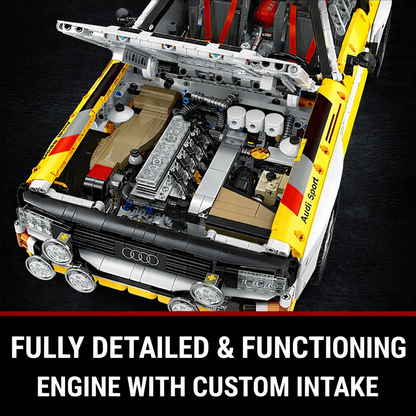 Audi Rally Quattro Group B 1984 3886pcs