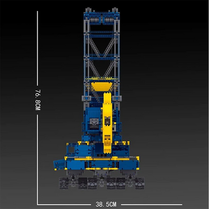 Remote Controlled Bucket Wheel Excavator 4587pcs