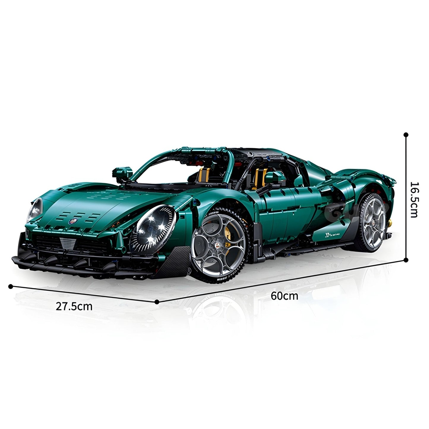 Retro V6 33 Stradale Supercar | 4208pcs