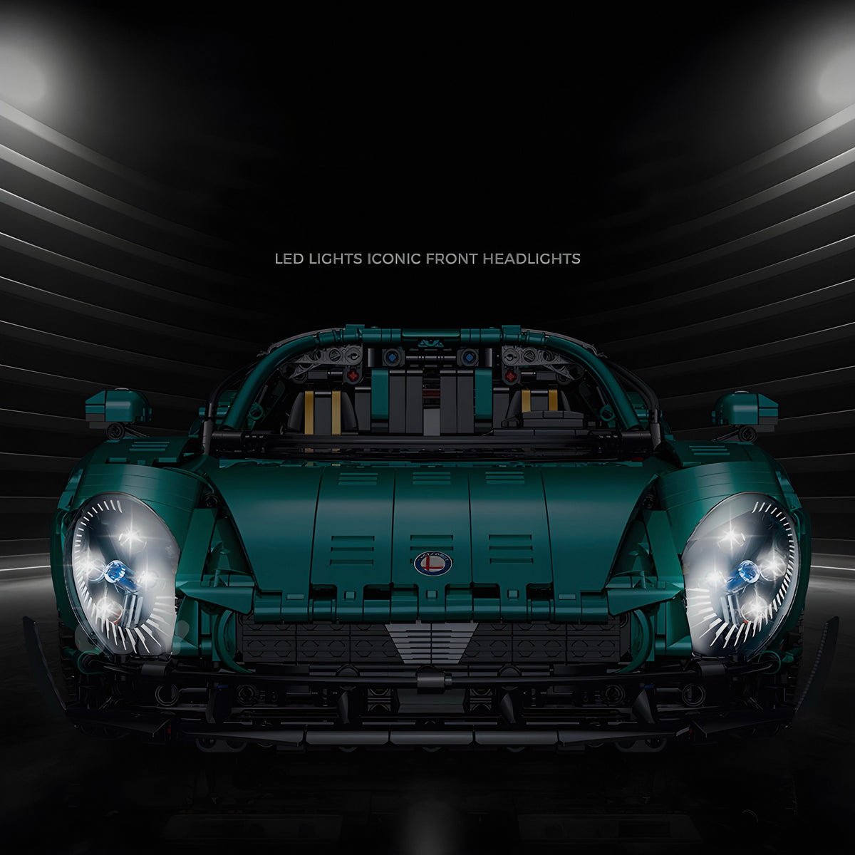 Retro V6 33 Stradale Supercar | 4208pcs