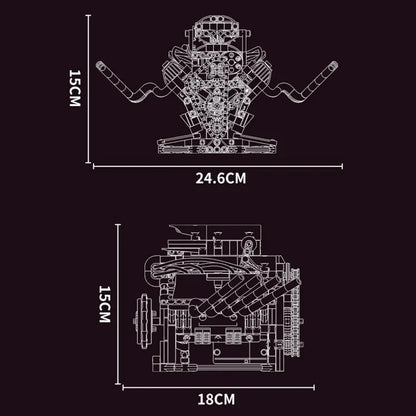 American Muscle V8 Functional | 664pcs
