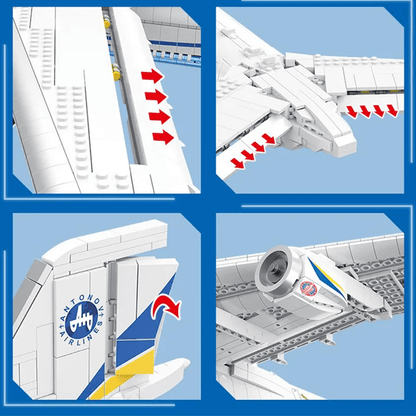Antonov 225 With Stand | 5349pcs
