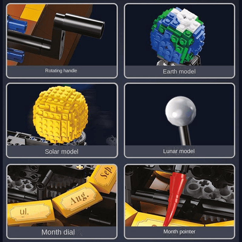 Astrophysics Kinetic Sculpture | 864pcs