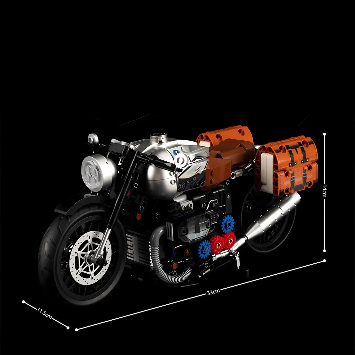 Retro Classic Motorcycle | 925pcs