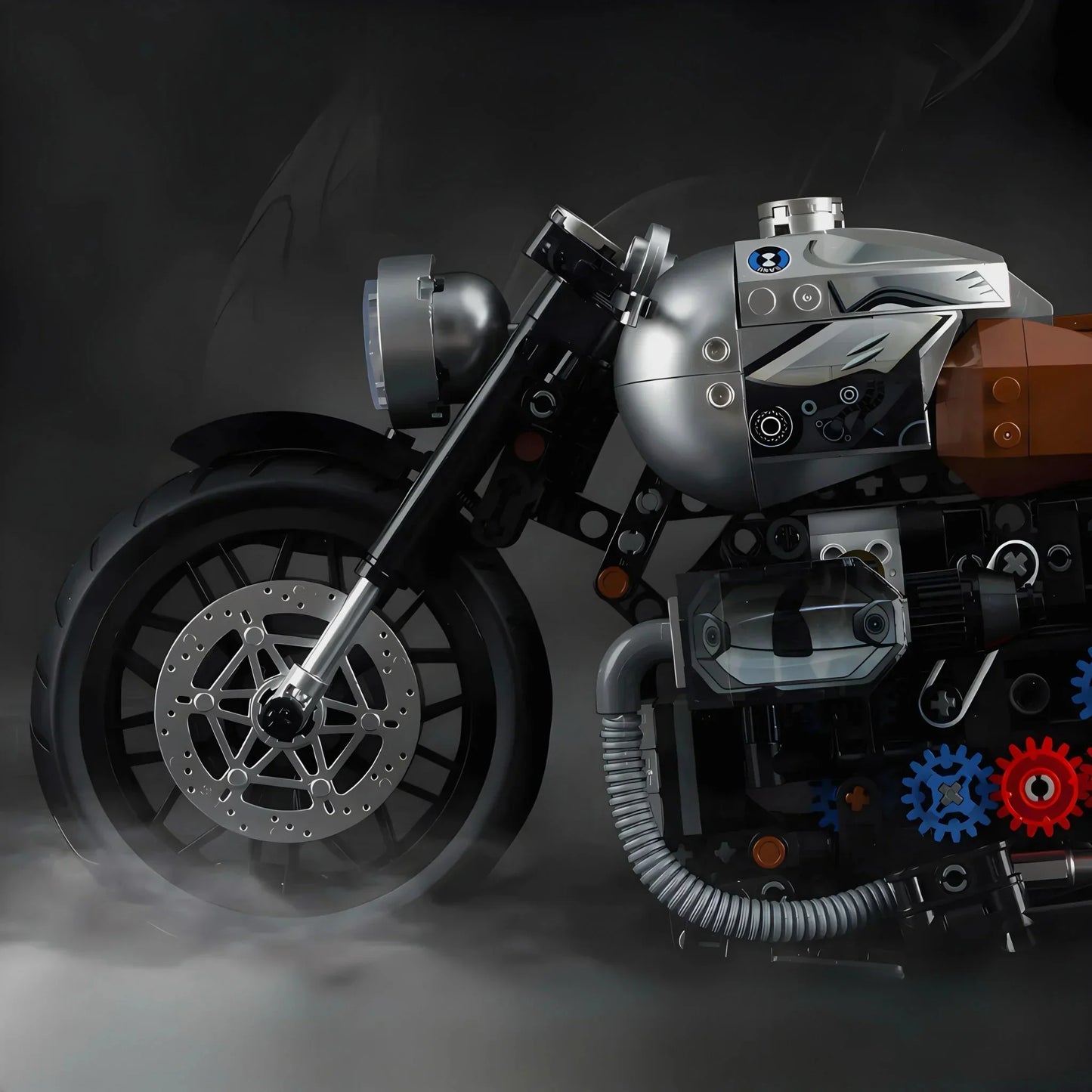 Retro Classic Motorcycle | 925pcs