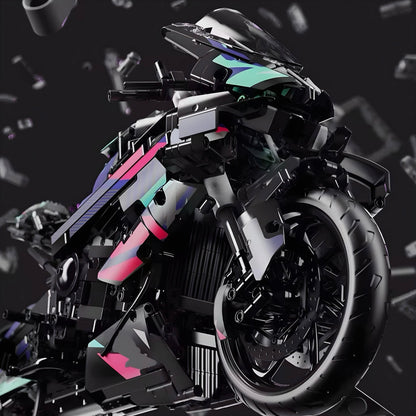 BMW S1000RR Cyberpunk | 2078pcs