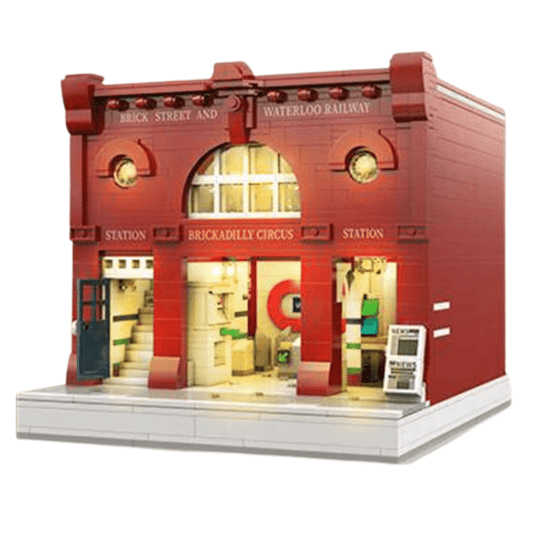 Brickadilly Circus London Station | 1835pcs