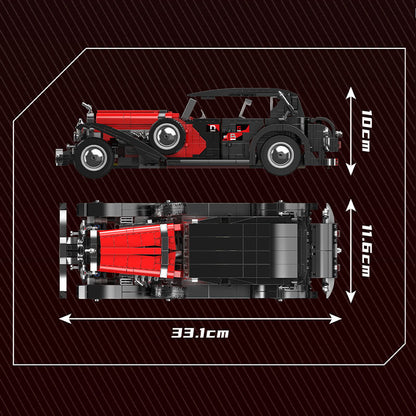 British Classic Luxury Car 1307pcs