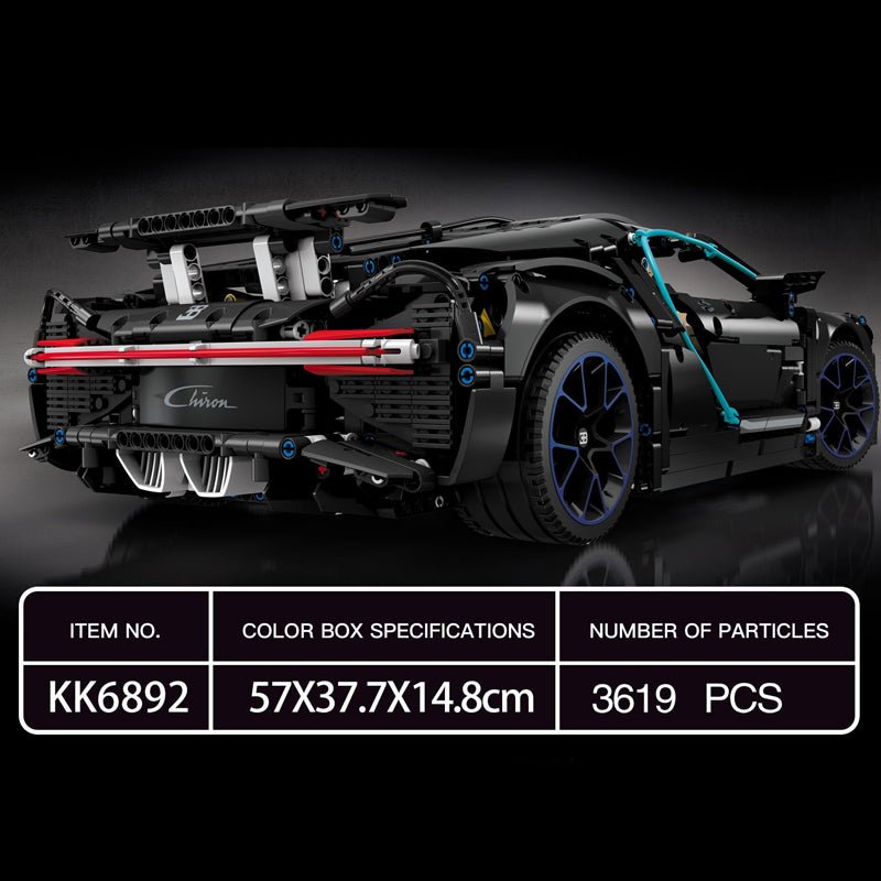 Quad-Turbo W16 Hyper GT | 3619pcs