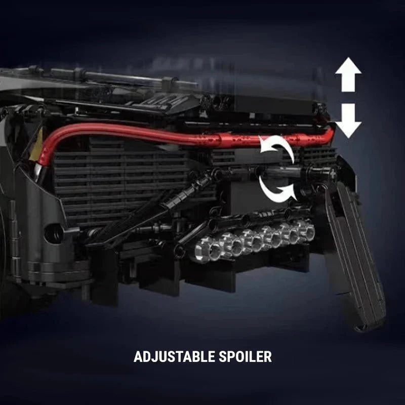 W16 Voiture Noire | 4687pcs