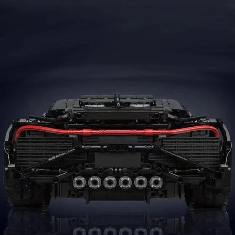 W16 Voiture Noire | 4687pcs